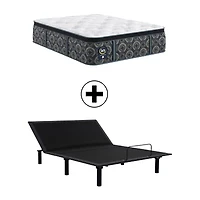 The Serta Perfect Sleeper Mondale 13" Firm Tight Top - Mattress + Adjustable Base