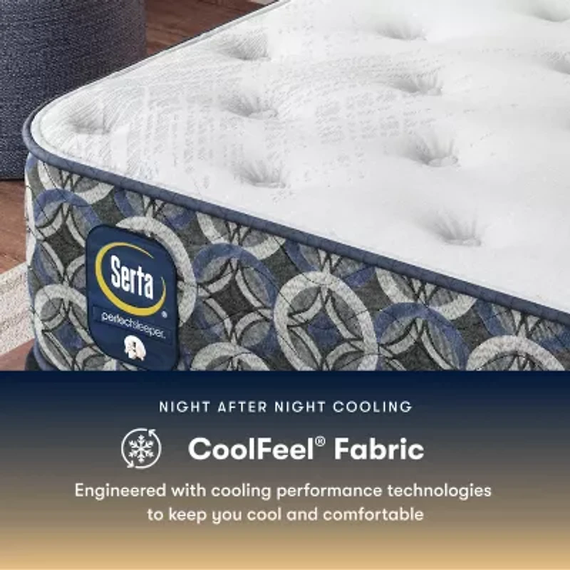 The Serta Perfect Sleeper Mondale 13" Medium Tight Top - Mattress + Adjustable Base