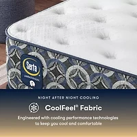 The Serta Perfect Sleeper Mondale 13" Medium Tight Top - Mattress + Adjustable Base