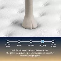 The Serta Perfect Sleeper Mondale 14" Plush Pillow Top - Mattress + Adjustable Base