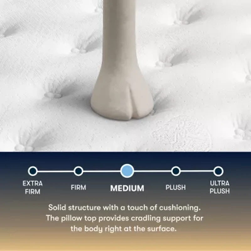 The Serta Perfect Sleeper Mondale 14" Medium Pillow Top - Mattress + Adjustable Base