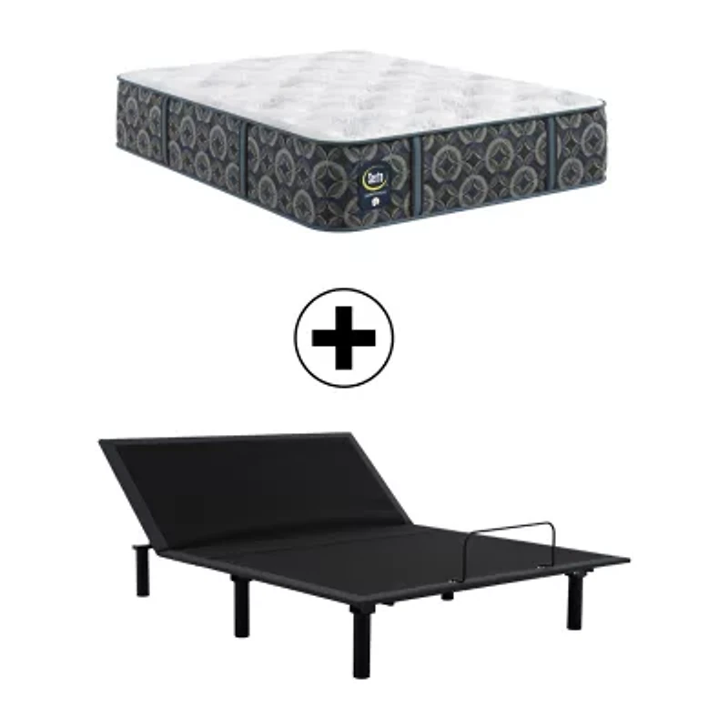 The Serta Perfect Sleeper Autumndale 14" Medium Tight Top - Mattress + Adjustable Base