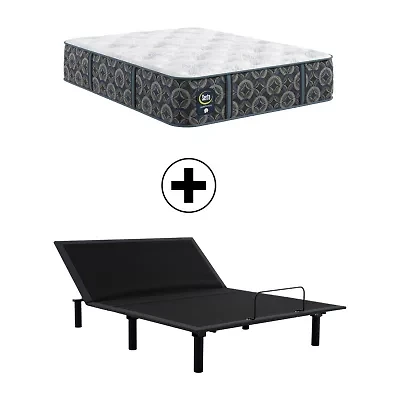 The Serta Perfect Sleeper Autumndale 14" Medium Tight Top - Mattress + Adjustable Base