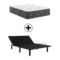 The Serta Perfect Sleeper Autumndale 14" Medium Tight Top - Mattress + Adjustable Base
