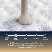 The Serta Perfect Sleeper Autumndale 14.5" Firm Pillow Top - Mattress + Adjustable Base