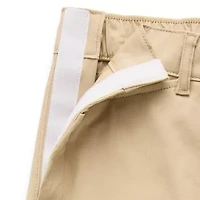 St. John's Bay Womens Easy-on + Easy-off Hidden Access Opening Slim Mid Rise Capri Pant