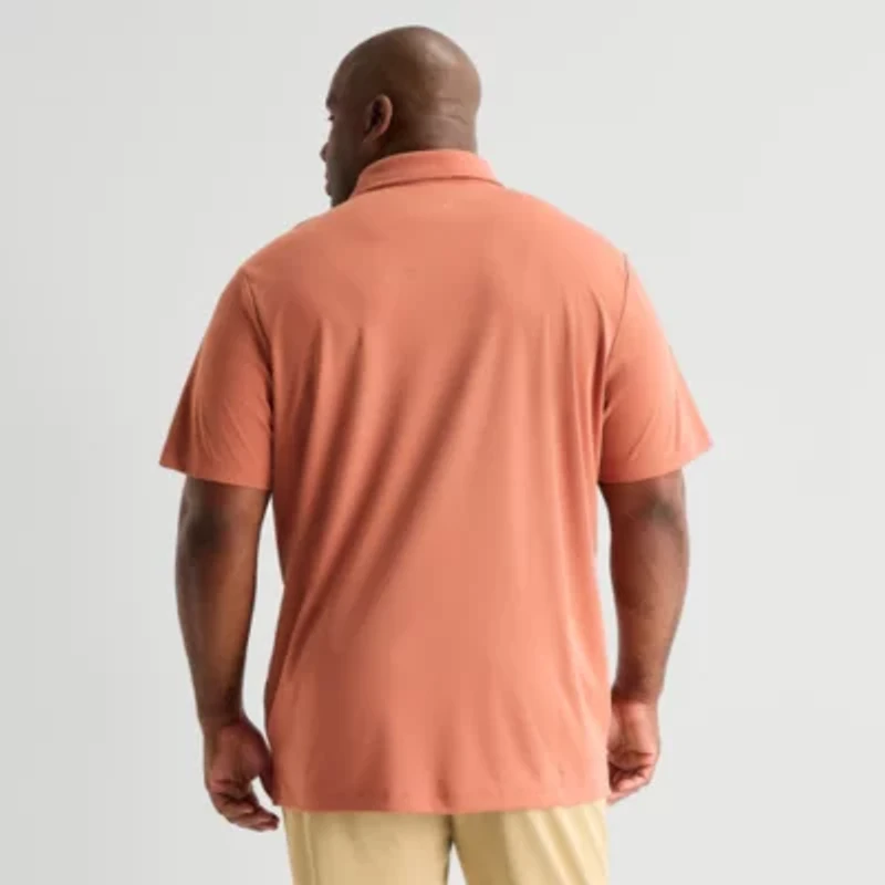 Stylus Big and Tall Mens Regular Fit Short Sleeve Polo Shirt