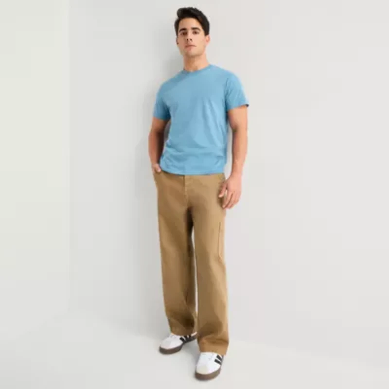 Arizona Slim Fit Mens Crew Neck Short Sleeve T-Shirt