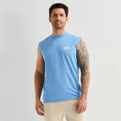 Xersion Mens Crew Neck Sleeveless Muscle T-Shirt