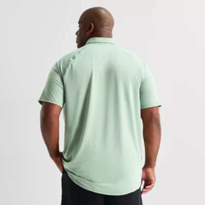 Xersion Big and Tall Mens Short Sleeve Polo Shirt