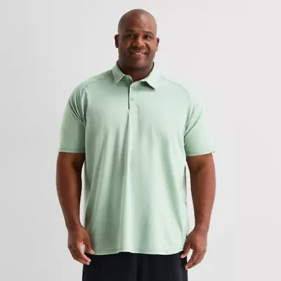 Xersion Big and Tall Mens Short Sleeve Polo Shirt
