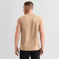 Stylus Mens Crew Neck Sleeveless Muscle T-Shirt