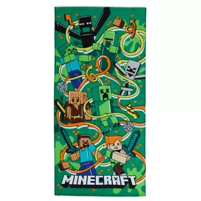 Minecraft Beach Towel