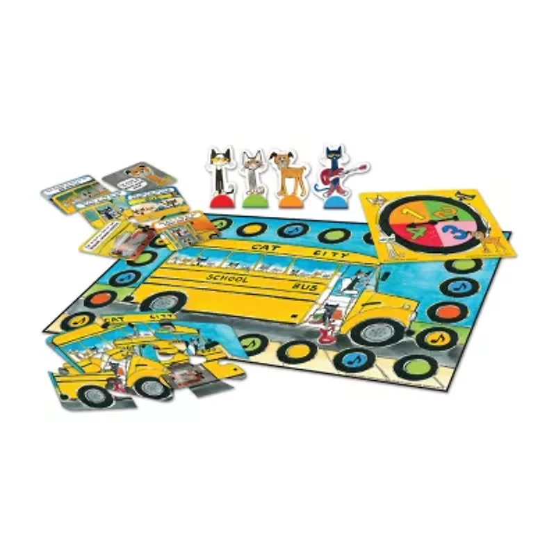 Briarpatch Pete The Cat - The Wheels On The Bus Game Pete the Cat Board Game