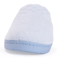 Muk Luks Quilted Womens Memory Foam Clog Slippers