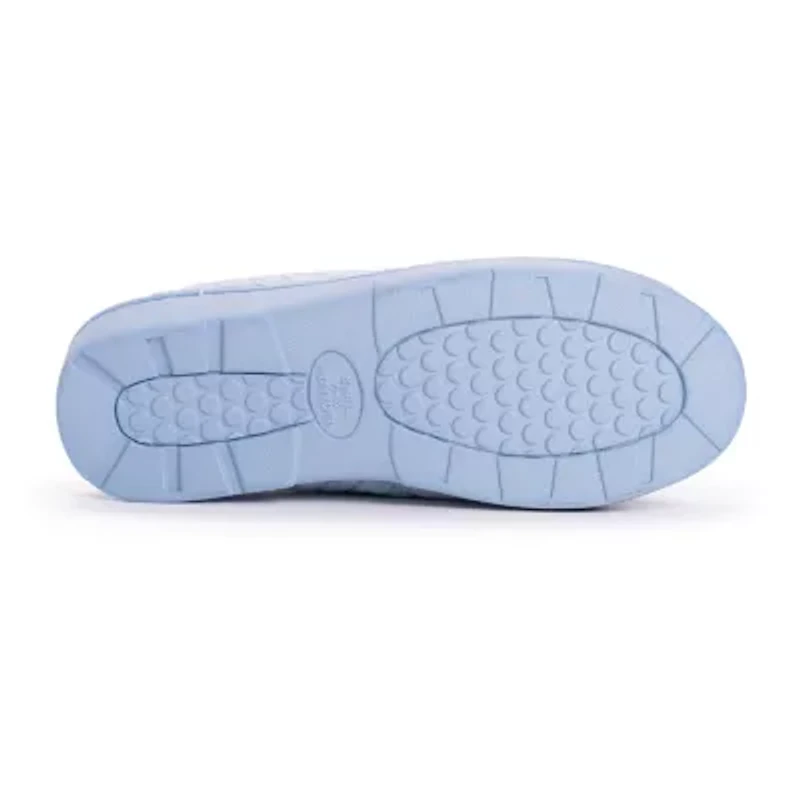Muk Luks Quilted Womens Memory Foam Clog Slippers