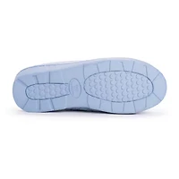Muk Luks Quilted Womens Memory Foam Clog Slippers
