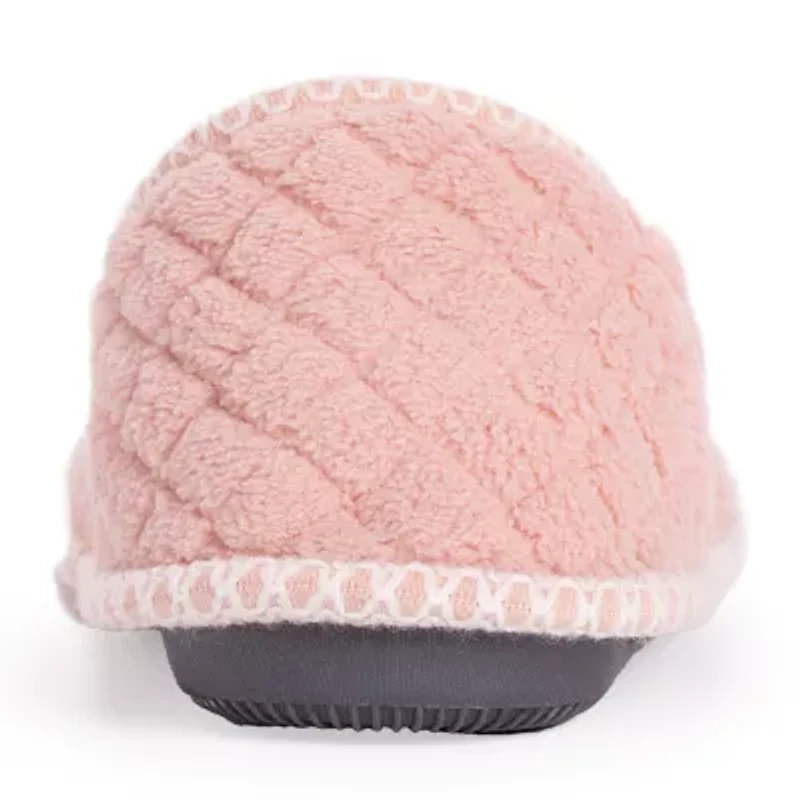 Muk Luks Beverly Womens Memory Foam Slip-On Slippers