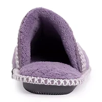 Muk Luks Cathy Scuff Womens Memory Foam Slip-On Slippers