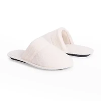 Muk Luks Cathy Scuff Womens Memory Foam Slip-On Slippers