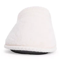 Muk Luks Cathy Scuff Womens Memory Foam Slip-On Slippers