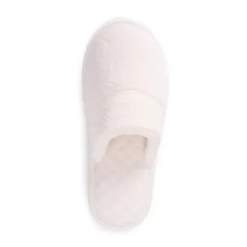 Muk Luks Cathy Scuff Womens Memory Foam Slip-On Slippers
