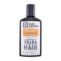 Duke Cannon News Anchor 2-In-1 - Cedarwood Shampoo 10 oz.