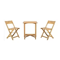 Gallo Patio Collection 3-pc. Bistro Set Folding