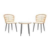 Prenza 3-pc. Patio Table and Chair Set