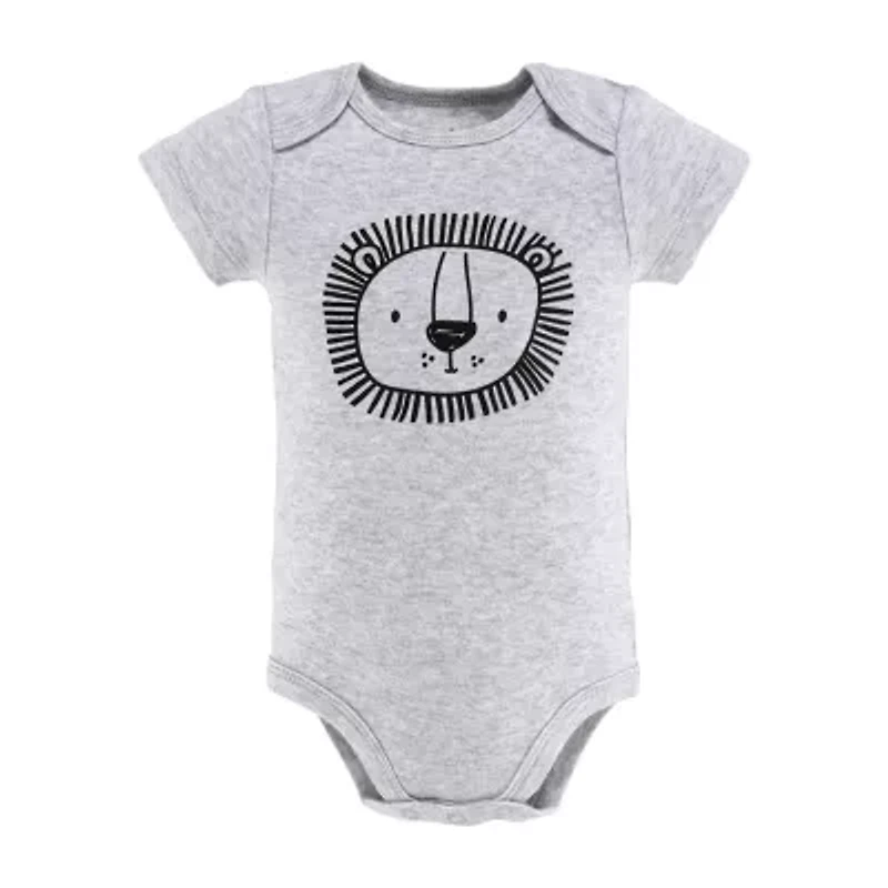 The Peanutshell Baby Unisex Round Neck Short Sleeve 5-pc. Bodysuit