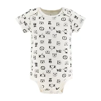 The Peanutshell Baby Unisex Round Neck Short Sleeve 5-pc. Bodysuit