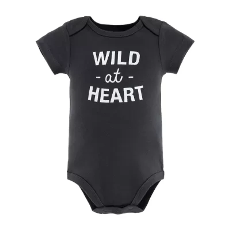 The Peanutshell Baby Unisex Round Neck Short Sleeve 5-pc. Bodysuit
