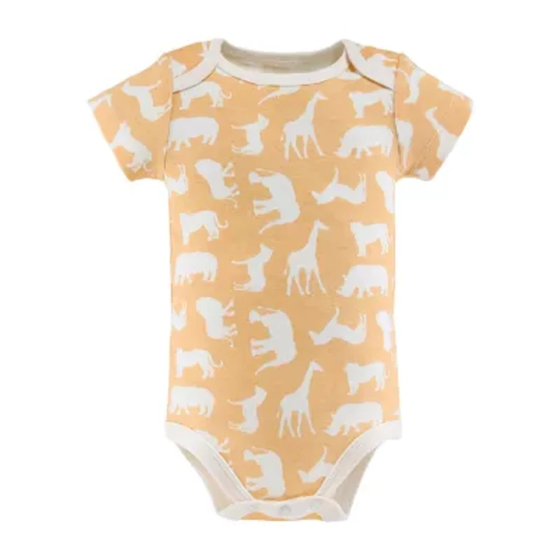 The Peanutshell Baby Unisex Round Neck Short Sleeve 5-pc. Bodysuit