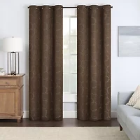 Eclipse Meridian Grommet Top Blackout Single Curtain Panel
