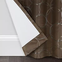 Eclipse Meridian Grommet Top Blackout Single Curtain Panel