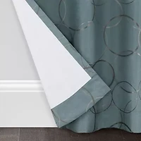 Eclipse Meridian Grommet Top Blackout Single Curtain Panel