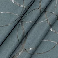 Eclipse Meridian Grommet Top Blackout Single Curtain Panel