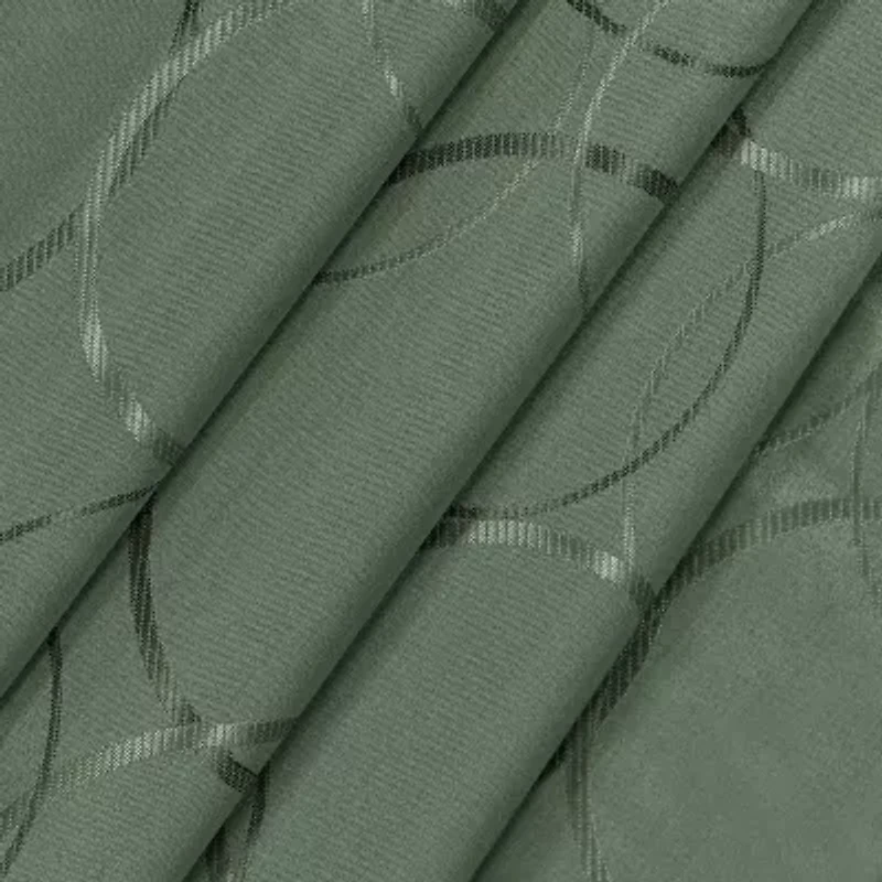 Eclipse Meridian Grommet Top Blackout Single Curtain Panel