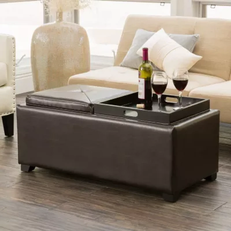 Maxwell Storage Ottoman