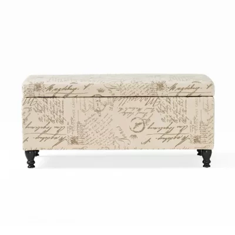 Parisian Storage Ottoman