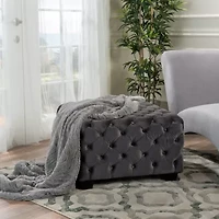 Jaymee Tufted Ottoman
