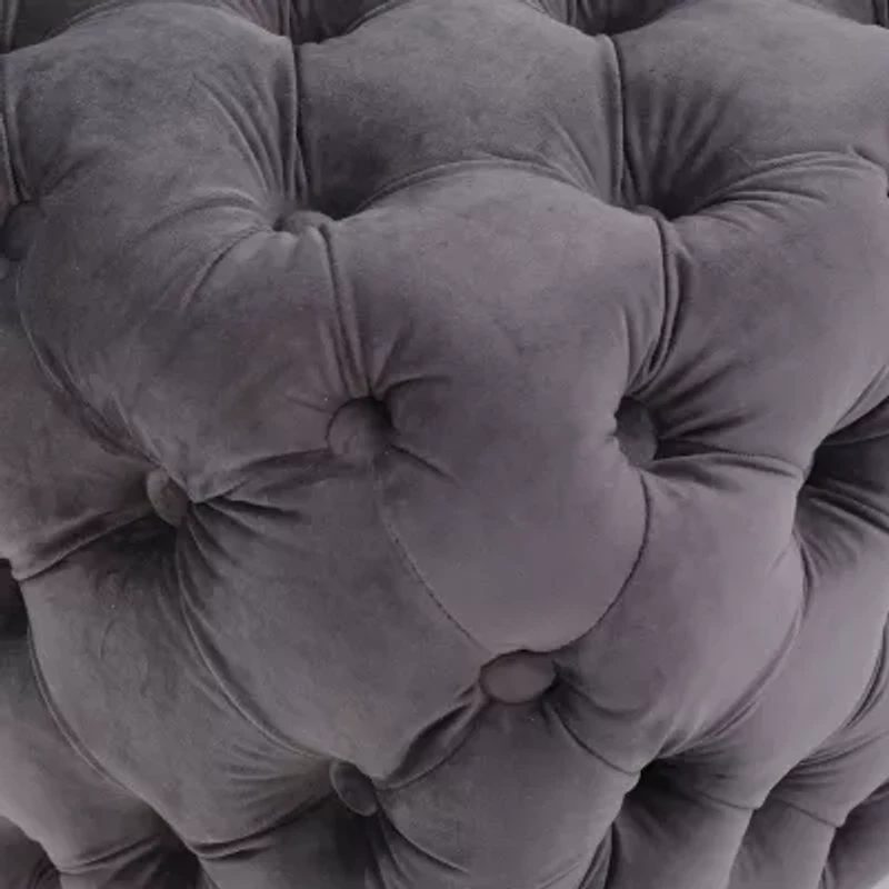 Jaymee Tufted Ottoman