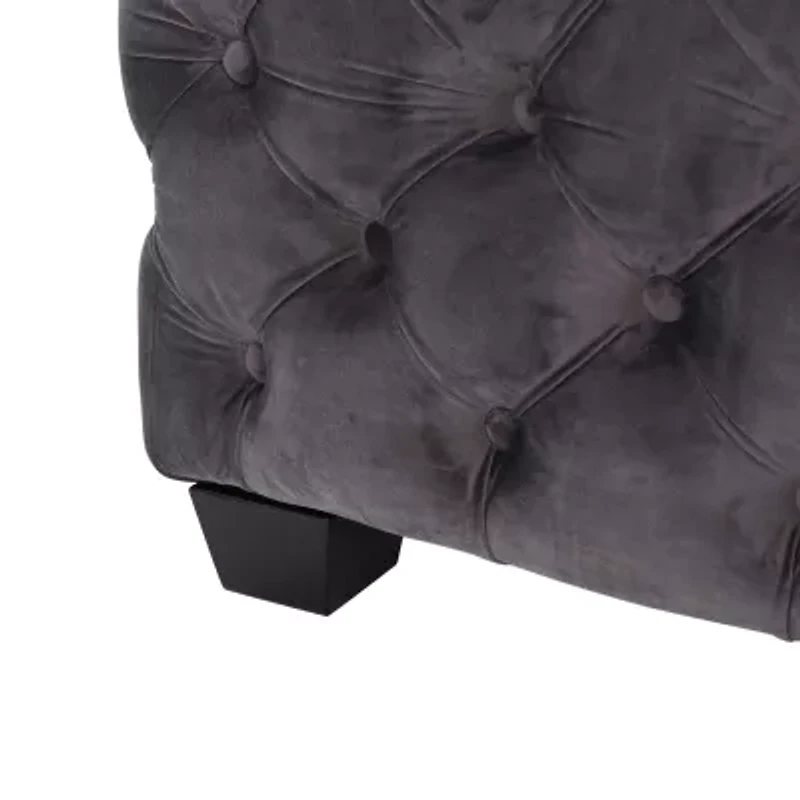 Jaymee Tufted Ottoman