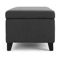 York Storage Ottoman