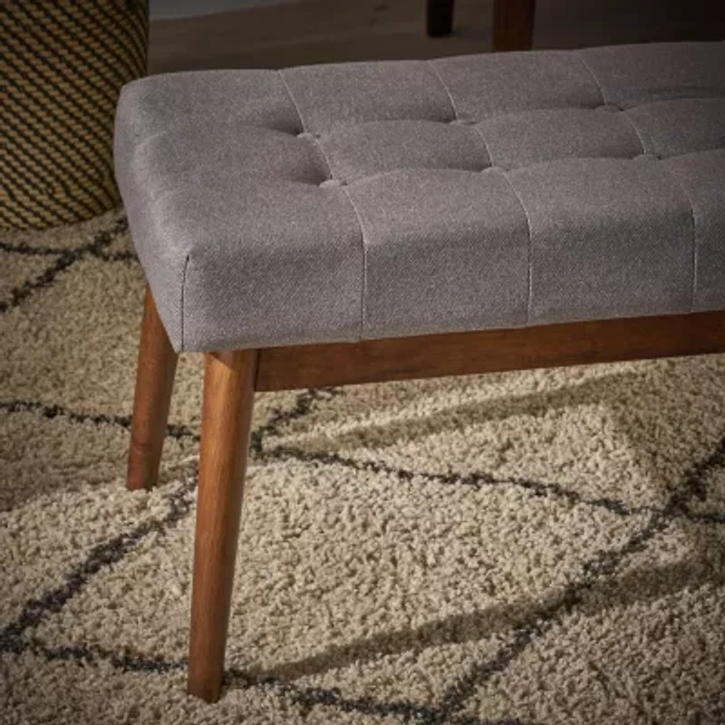 Flavel Tufted Ottoman