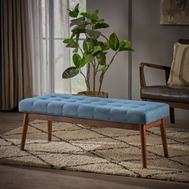 Flavel Tufted Ottoman