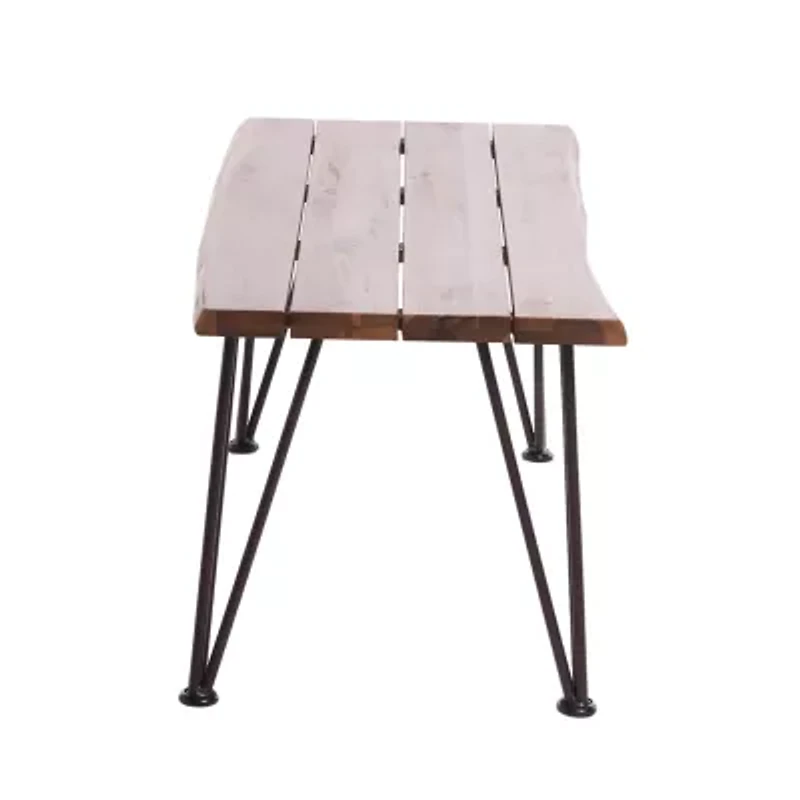 Zion Weather Resistant Iron Coffee Table