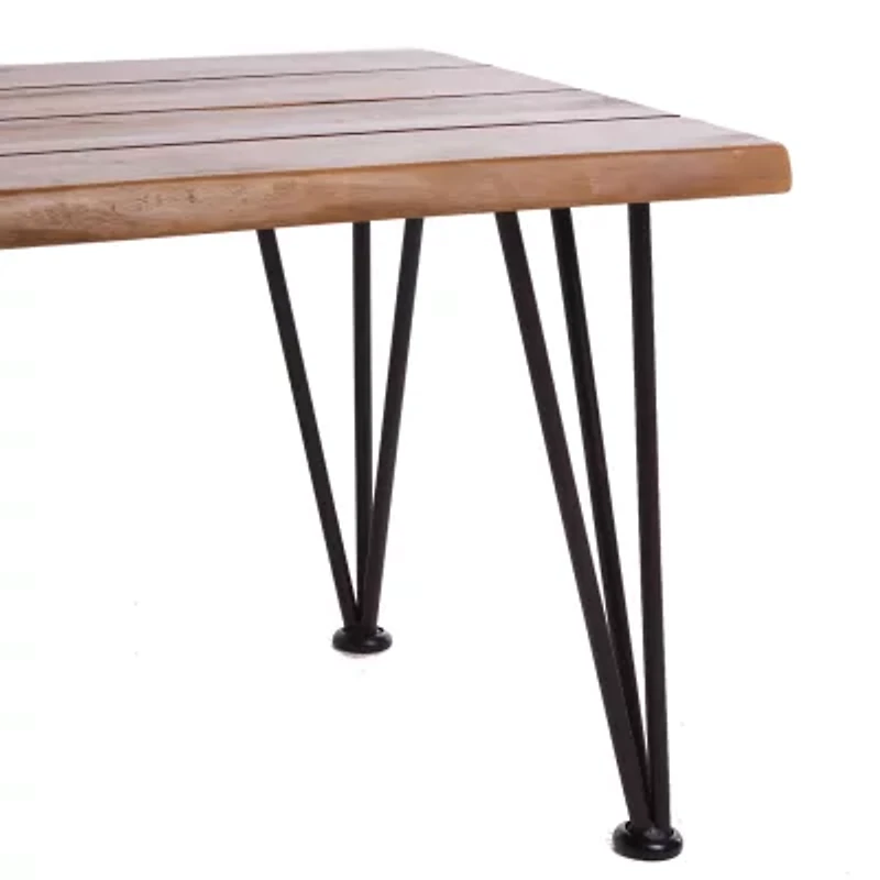 Zion Weather Resistant Iron Coffee Table