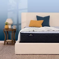 Serta Perfect Sleeper Blue Lagoon Nights 12" Firm Tight Top - Mattress + Box Spring