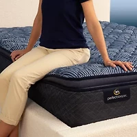 Serta Perfect Sleeper Cobalt Calm Plus 14.5" Firm Pillow Top - Mattress + Box Spring